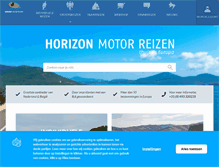Tablet Screenshot of horizonmotorreizen.nl